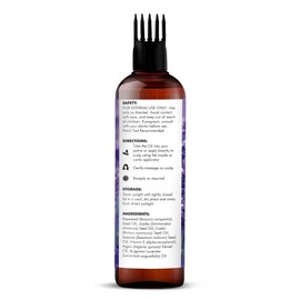 Majestic Pure Majestic Pure 100% Pure Lavender Oil with Vitamin E for Hair Care, Strengthening, Nourishing, and Volumizing Formula with Vitamin E & Argan Oil - Non GMO Verified, 6.7 Fl Oz