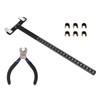 Bow String Nocking Points Pliers Set T Ruler Nocking Buckle