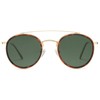 SOJOS Retro Vintage Round Polarized Sunglasses for Women Men Small