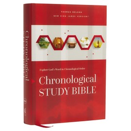 NKJV, Chronological Study Bible, Hardcover, Comfort Print: Holy Bible, New King James Version