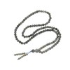 Jeannieparnell N571 108 Bead 6mm Labradorite Mala – Elastic Crystal