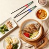 Pack of 8 Chopstick Helper, Training Chopsticks Helper Connector for