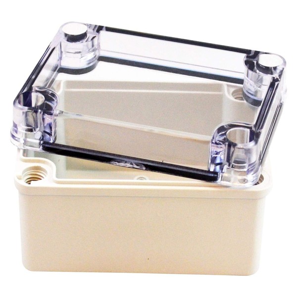 PTS-25340-C, Gray Polycarbonate Panel Mount NEMA 4X Box