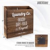Magnetic Lint Bin for Laundry Room – Mountable, Wooden Lint