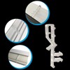 Kowibcl 20 Pcs Hidden Blind Clips 2-1/8 inch Hidden Channel