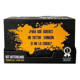 Kit 0 Aplof Tatuadores Aftercare Natural Crema Tatuaje Jabón