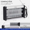 FRAXINUS Electric Bug Zapper, UV Insect Killer, Indoor Fly Catcher,