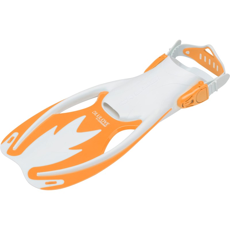Cressi Rocks fins, White/Orange, L/XL
