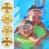 EasYoung 2-Pack Kids Swim Goggles, Wide Vision Swim Goggles for