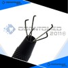 OdontoMed2011 4 Pcs Set Black Coated Prong Holder Diamond Holder
