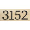 Distinctions 843242 4" Flush Mount Bronze House Number 2