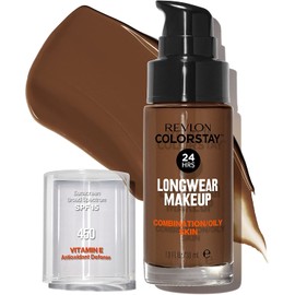 REVLON Revlon Colorstay SPF 15 Makeup Foundation for Combination/Oily Skin, Mocha, 1 Fl Oz