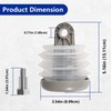 Replace for Dometic 385230980 Pump Bellows Kit For Domatic/Sealand, J