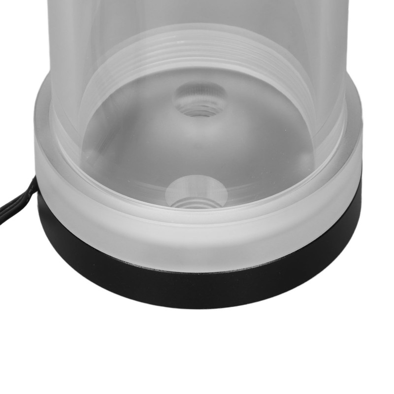 Water Cooling Tank Transparency 210mm Cylinder Temperature Display Reservoir Water