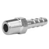 Barb Connector, 2PCS 1/4 Inch Stainless Steel Barb Connector, Quick