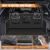 Tuxihapp SUV Cargo Liner for Dogs, Universal Scratchproof Dog Trunk