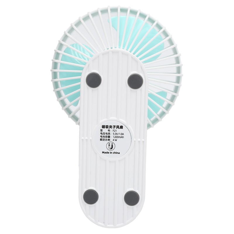 Clipon Desk Fan 3 Gears Wind Speeds Magnetic Small Portable