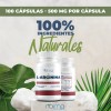 Arginina Naíma 1000 100 Cápsulas Rendimiento Circulación