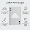 12PCS Poker Card Bottle Openers, Stainless Steel Credit Card Size