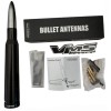 VMS Black and Gunmetal Bullet Antenna for Toyota Tundra Tacoma