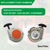 SevnYoko 41491904001 Recoil Starter Assembly - Trimmer Rewind Starter Compatible