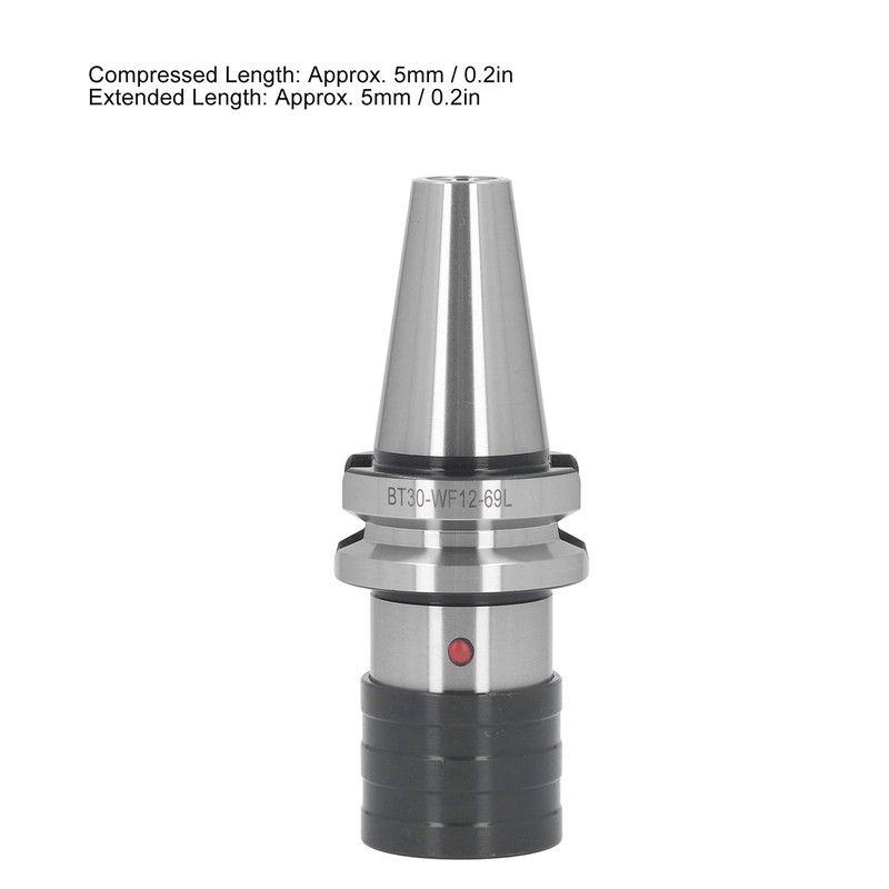 Collet Chuck Holder Floating Tap Holder Tool M3‑M12 BT30‑WF12‑69L for