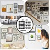 Auauraintt Pack of 251 Picture Hooks, Black, Picture Hooks for