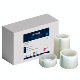 Endure Altape, Surgical Medical Transparent Plastic Tape, Occlusive, Pack of 24 (0.5 Inch Width x 5 Yards Length)