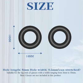 JEYORZY 30Paare Silikon Brillenhalter, Rutschfeste Gläser Ohrhaken, Brillen Ohrenkissen, Antirutsch Brillen Pads, Rund Silikon-Gläser Ohrhaken, Komfort Anti-Rutsch-Halter
