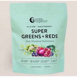 Nutra Organics Super Greens + Reds 1kg