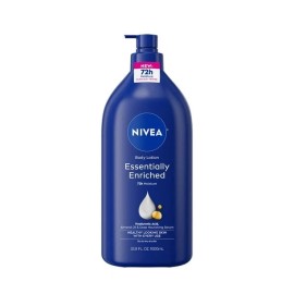 NIVEA 33.8 fl oz Body Lotion – Essentially Enriched – Intense Moisture for Dry S