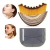 Cepillo facial hipoalergénico de drenaje linfático, con mango ergonómico