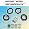 Ciuouient Front Axle Wheel Bearing & Seal Kit Compatible with