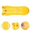 Bojueshaw Kids Foot Measurer,Cartoon Pattern Foot Measurer,Portable Foot Measure Sizer