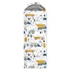 WeCozy Construction Truck Sleeping Bag for Kids, 3 Season Lightweight