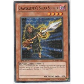 Yu-Gi-Oh! - Gravekeeper's Spear Soldier (SDMA-EN010) - Structure Deck: Marik - 1st Edition - Common by Yu-Gi-Oh!