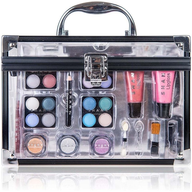 SHANY Carry All Trunk Professional Makeup Kit - Eyeshadow,Pedicure,manicure With