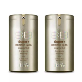 Skin79 스킨79 슈퍼 플러스 비블레쉬 밤 골드 비비 SPF30+ 2개 Skin79 Super Plus Beblesh Balm Gold BB SPF30+ 2 Pieces