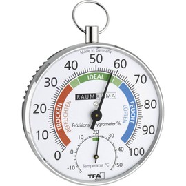 TFA 45.2027 Thermo-Hygrometer Air Condition Monitor Colourful Dial