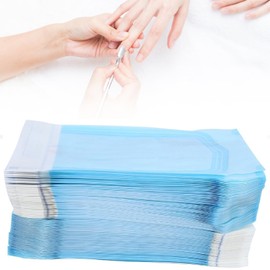 Esshogo 150pcs Sterilization Bags, Sterile PVC Bags, Autoclave Bags, Self Sealing Bags for Sterilization, Sterilization Bags
