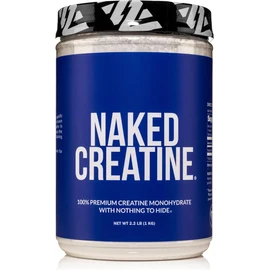 NAKED Pure Micronized Creatine Monohydrate – 200 Servings, 1,000g Bulk – Vegan, Non-GMO, Gluten & Soy Free - Muscle Building, Strength Training, Gym & Fitness Supplement