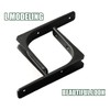 ZiYuya 4PCS Shelf Bracket, Right Angle Corner Brackets Heavy Duty