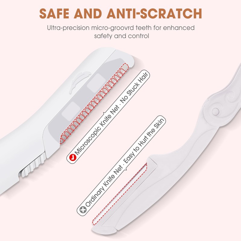 Replacement Blades for Finishing Touch Flawless Dermaplane Glo Facial Exfoliation