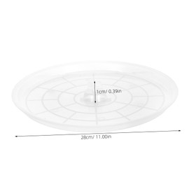 Levemolo 2pcs Transparent Poop Tray for Bird Cages Durable Parakeet Supplies Easy Clean Litter Holder Replacement for Parrot Accessories Fits Bird Cage Models