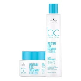 Kit Shampoo Y Tratamiento Schwarzkopf Moisture Kick 200 Ml