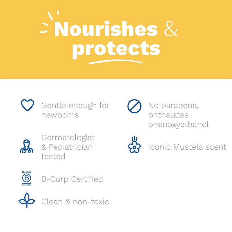 Mustela Nourishing Stick with Cold Cream for Baby 10.1 ml