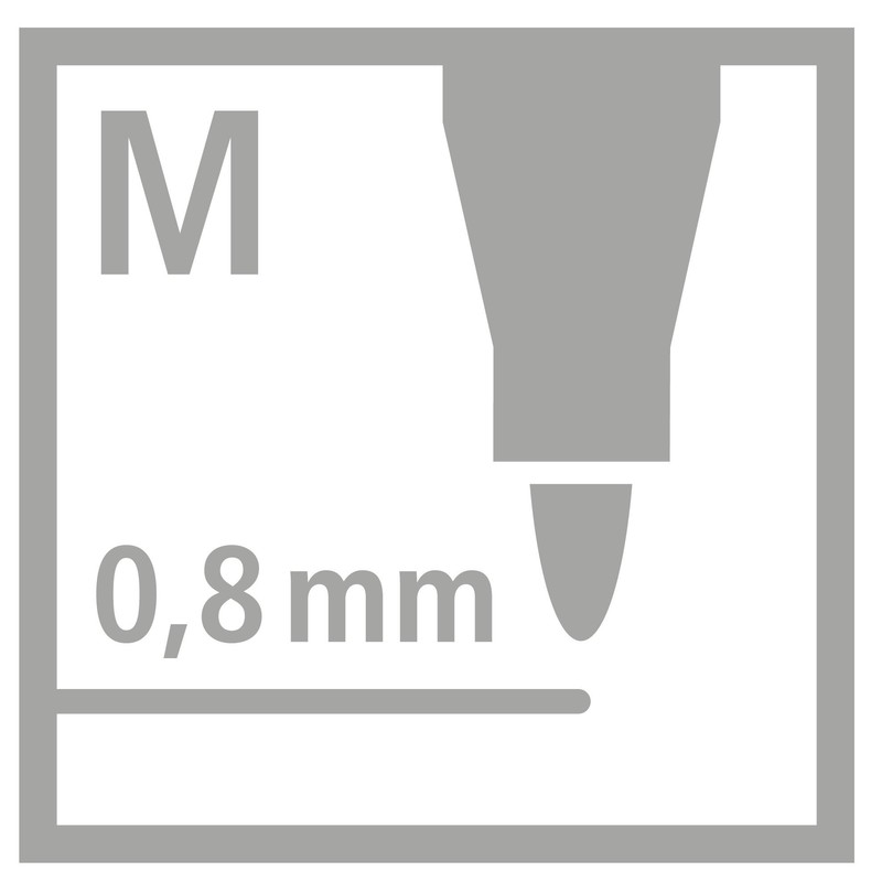 Nylon Tip Writing Pen - STABILO pointMax - Wallet of