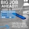 KLEEN HANDLER 24 Inch Microfiber Dust Mop, Medium Washable Commercial