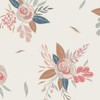 Art Gallery Fabrics Art Gallery Little Clementine Montrose Blossoms White/Pink Fabric