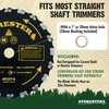 Forester Chainsaw Brush Cutter Blade + File Set - 9in